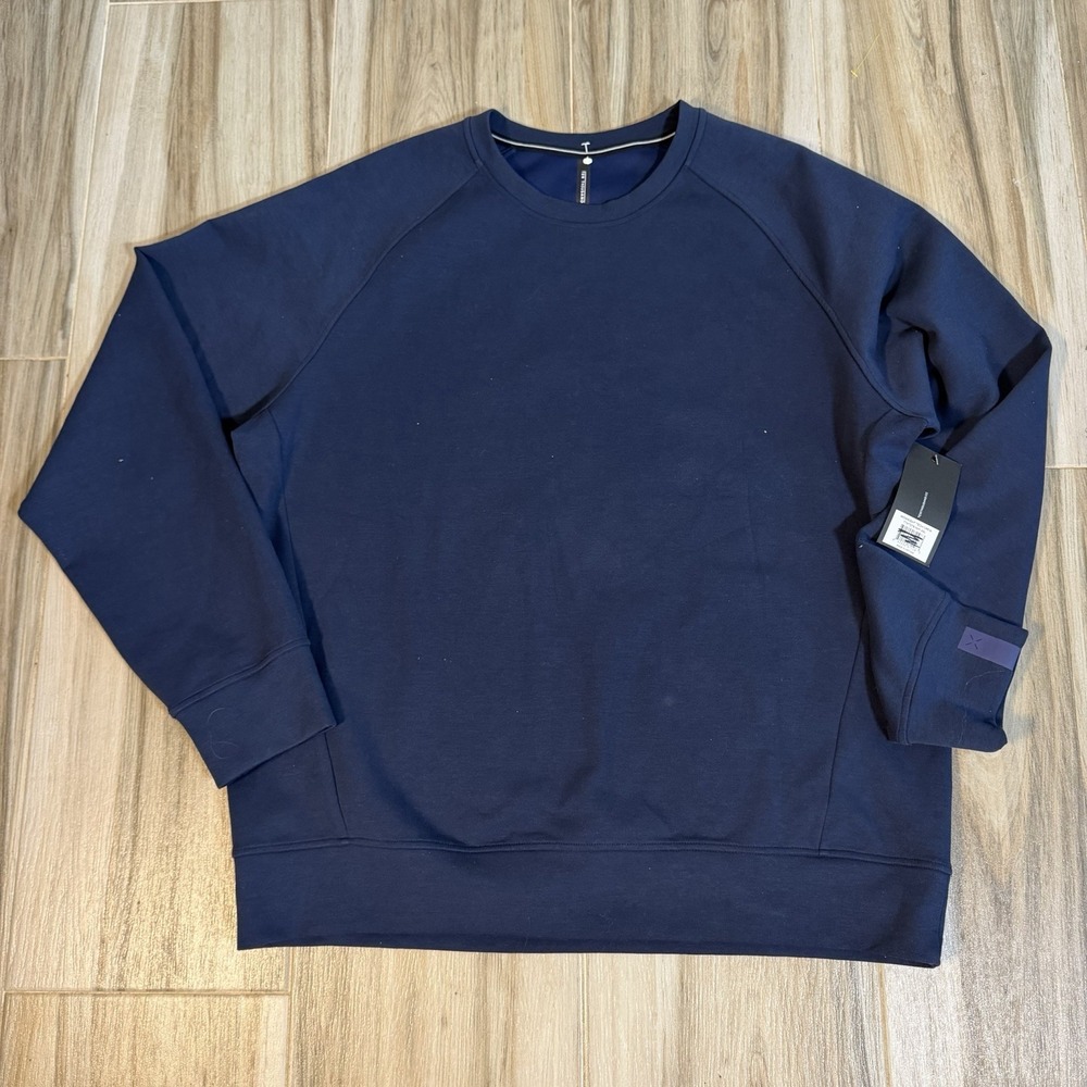 NWT Ten Thousand Crew Sweatshirt Size XXL Midweight Tech Casual Athleisure Gym
